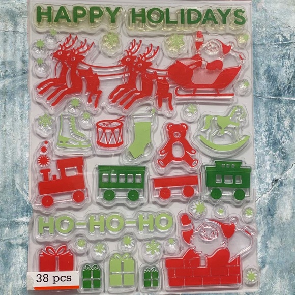 🧑🎄 Martha Stewart 🧑🎄 Christmas Stamp Set - Picture 2 of 5